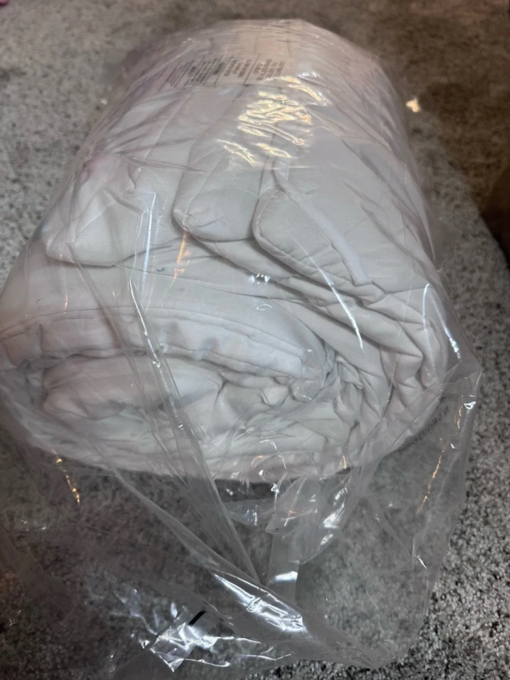 Full White Down Alternative Comforter – All Season White Duvet Insert